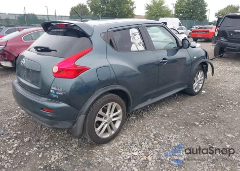 2012 Nissan Juke Sl из США, поврежденный, VIN JN8AF5MV8CT121890
